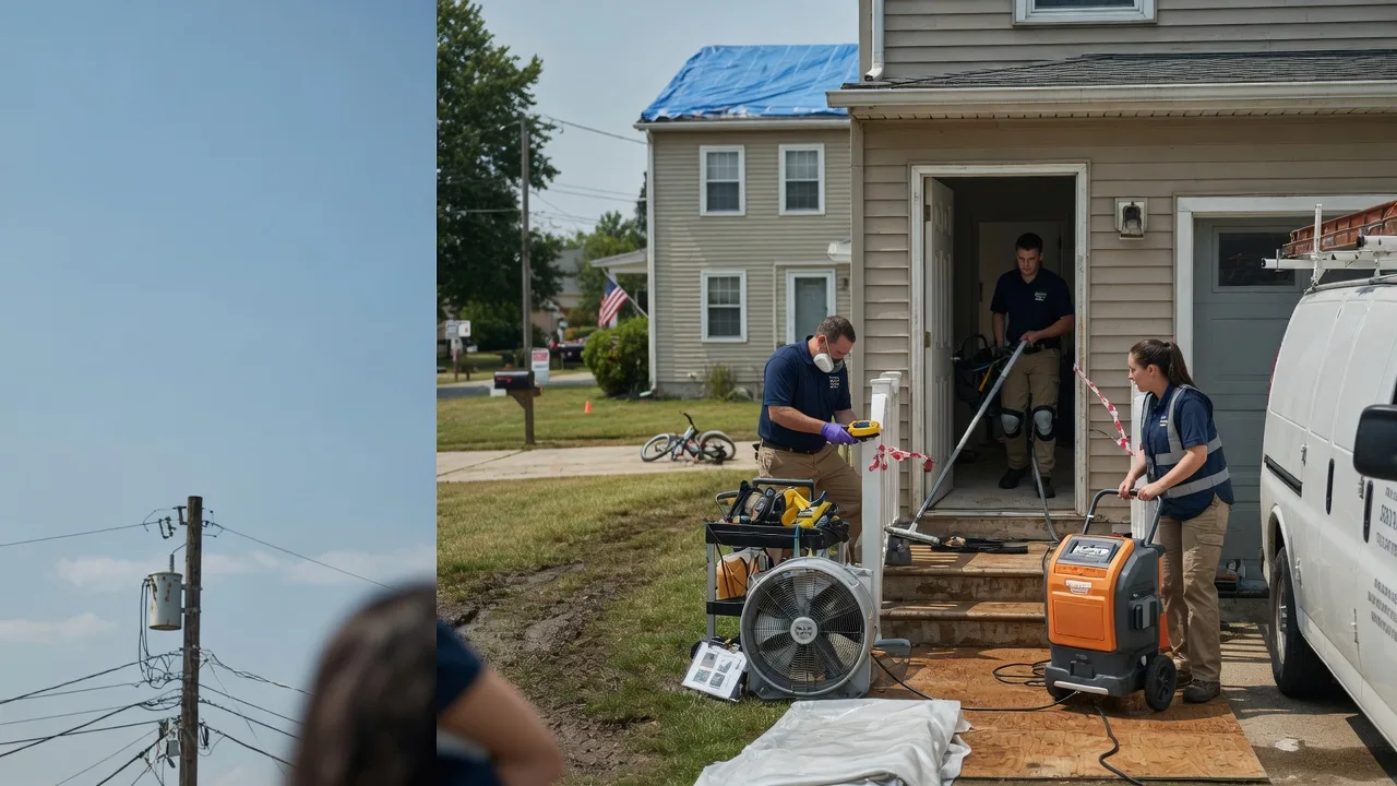 Water Damage Repair in Hall Summit, LA near me